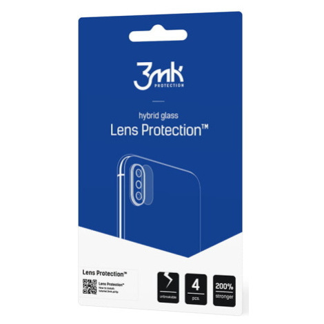 Hybridní sklo 3mk Lens ochrana kamery pro Samsung Galaxy S22+ (4ks)