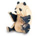 Woodcraft construction kit Woodcraft Dřevěné 3D puzzle panda