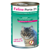 Feline Porta 21 pro kočky 6 x 400 g - Tuňák s mořskými řasami