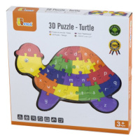 Popron.cz 3D Puzzle - Želva s písmenky