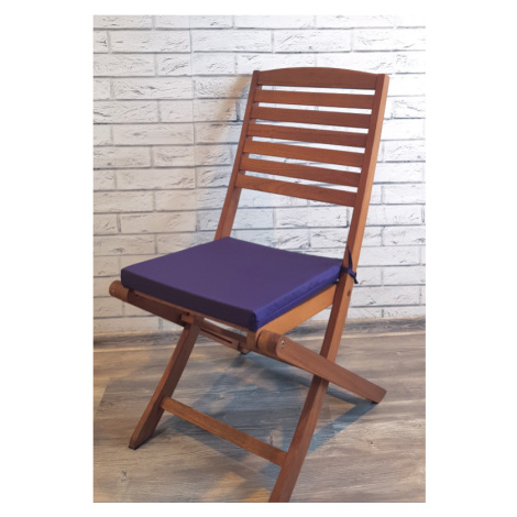 Zahradní podsedák na židli GARDEN color švestková 40x40 cm Mybesthome