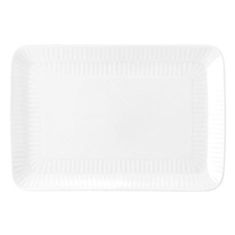 Talířek na máslo 18.5 x 12.5 cm AMINA, bílá, Seltmann Weiden