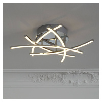 FISCHER & HONSEL LED stropní světlo Cross tunable white, 5žár.