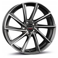 Nové Německé hliníkové ráfky Borbet Vtx 18x8,0 5x112 ET37 66,6 Gp