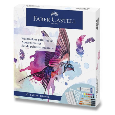 Akvarelové barvy Faber-Castell sada 18 ks Faber-Castell