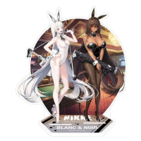 2D akrylové figurky Goddess of Victory: Nikke - Blanc & Noir