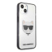 Karl Lagerfeld KLHCP13SHCHCK hard silikonové pouzdro iPhone 13 Mini 5.4" transparent Ikonik Chou