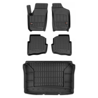 Set 3D gumové autokoberce rohož Vw Polo 4 Hb 2001-2009 3drz