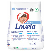 Lovela Baby prášek na praní na bílé prádlo 1.3 kg