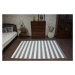 Dywany Lusczow Kusový koberec SKETCH WILLIAM šedý/bílý - pruhovaný