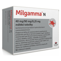 MILGAMMA N 40MG/90MG/0,25MG CPS MOL 50