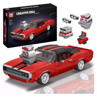 Mould King Velké auto Dodge Charger Muscle Car 1869 prvků