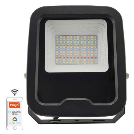 LED RGB Stmívatelný reflektor LED/30W/230V 3000K-6500K Wi-Fi Tuya IP65 Donoci