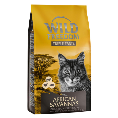 Wild Freedom "African Savannas" - bez obilnin - Výhodné balení: 3 x 2 kg