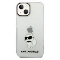 Karl Lagerfeld IML Choupette NFT kryt iPhone 14 Plus čirý