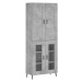 vidaXL Skříň highboard betonově šedá 69,5x34x180 cm kompozitní dřevo