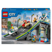 LEGO LEGO® City Tvoje pravidla: Závodní dráha s rampami 60460