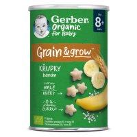 GERBER Křupky banánové BIO 35 g 8m+