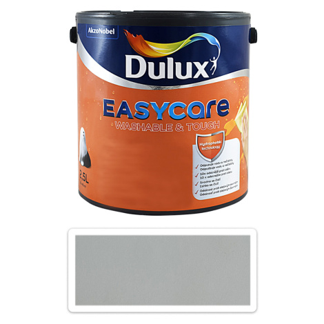 DULUX EasyCare - omyvatelná malířská barva do interiéru 2.5 l Stříbrný důl