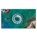 Fotografie Zoom out amazing aerial view of, Guven Ozdemir, 40x22.5 cm