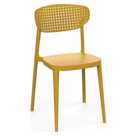 Rojaplast Židle AIRE - žlutá
