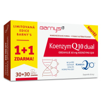 Barny´s Koenzym Q10 Dual 60 mg limitovaná edice 30+30 kapslí