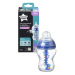 Tommee Tippee Kojenecká lahev ADVANCED ANTI-COLIC Pomalý průtok 0m+ 260 ml 1 ks modrá