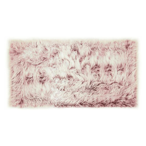 Kontrast Kusový koberec s vysokým vlasem OMBRE 80x140cm - magnoliový