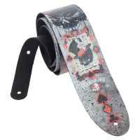 Perri's Leathers 11025 ALCHEMY Guitar Strap Dead Draw