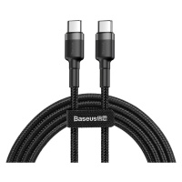 Kabel Baseus Cafule PD2.0 60W flash charging USB For Type-C cable (20V 3A) 2m Gray+Black (695315