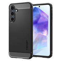 Spigen Rugged Armor kryt Samsung Galaxy A55 matně černý