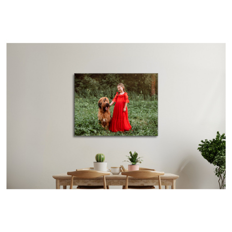 Fotoobraz 80x60 cm z vlastní fotografie, Plátno 100% bavlna: Premium Canvas 390g/m², S lakováním