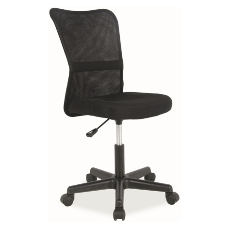 Kancelářská židle PANOGA, černá Z EXPOZICE PRODEJNY, II. jakost Casarredo