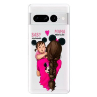 iSaprio Mama Mouse Brunette and Girl pro Google Pixel 7 Pro 5G