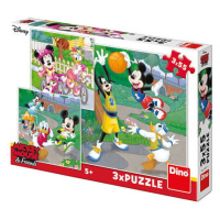 Walt Disney Mickey a Minnie sportovci 3x55D