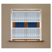 Dekorační vitrážová žakárová záclona HAREM 60 bílá 300x60 cm (cena za vrchní díl) MyBestHome