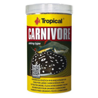 Tropical Carnivore 500ml/300g krmivo pro velké a střední ryby