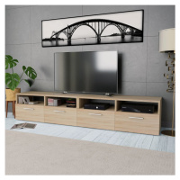 vidaXL TV skříňky 2 ks kompozitní dřevo 95 x 35 x 36 cm dub