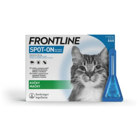 Frontline Spot On Cat pipeta 3x0.5ml