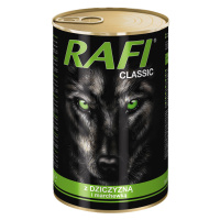 Rafi Dog 12 × 1 240 g - výhodné balení - zvěřina