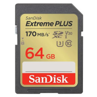 SanDisk SDXC 64GB Extreme PLUS + Rescue PRO Deluxe