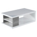 ArtAdrk Konferenční stolek LUKE | bílá/beton