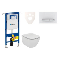 Cenově zvýhodněný závěsný WC set Geberit do lehkých stěn / předstěnová montáž + WC Ideal Standar