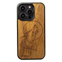 Pouzdro Bewood pro iPhone 15 Pro Vlk Imbuia