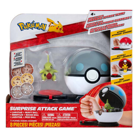 Pokémon figurková bitva - Surprise Attack Game - Larvitar