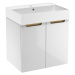 Koupelnová skříňka s umyvadlem Naturel Stilla 60x60x45 cm bílá STILLAD06033U2