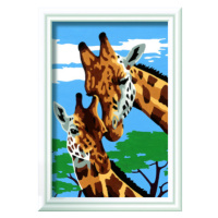 Malování podle čísel CreArt Roztomilé žirafy