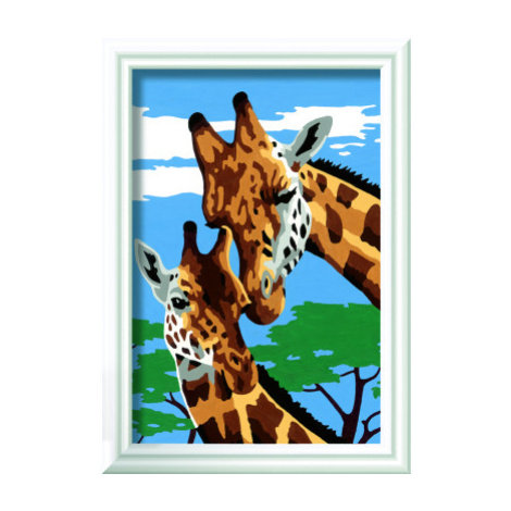 Malování podle čísel CreArt Roztomilé žirafy RAVENSBURGER