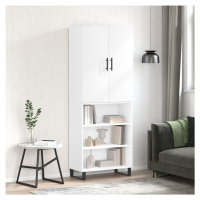 vidaXL Skříň highboard bílá 69,5 x 34 x 180 cm kompozitní dřevo