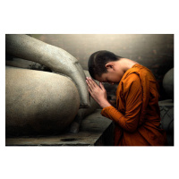 Fotografie Novice monk, Chadchai Ra-ngubpai, 40x26.7 cm